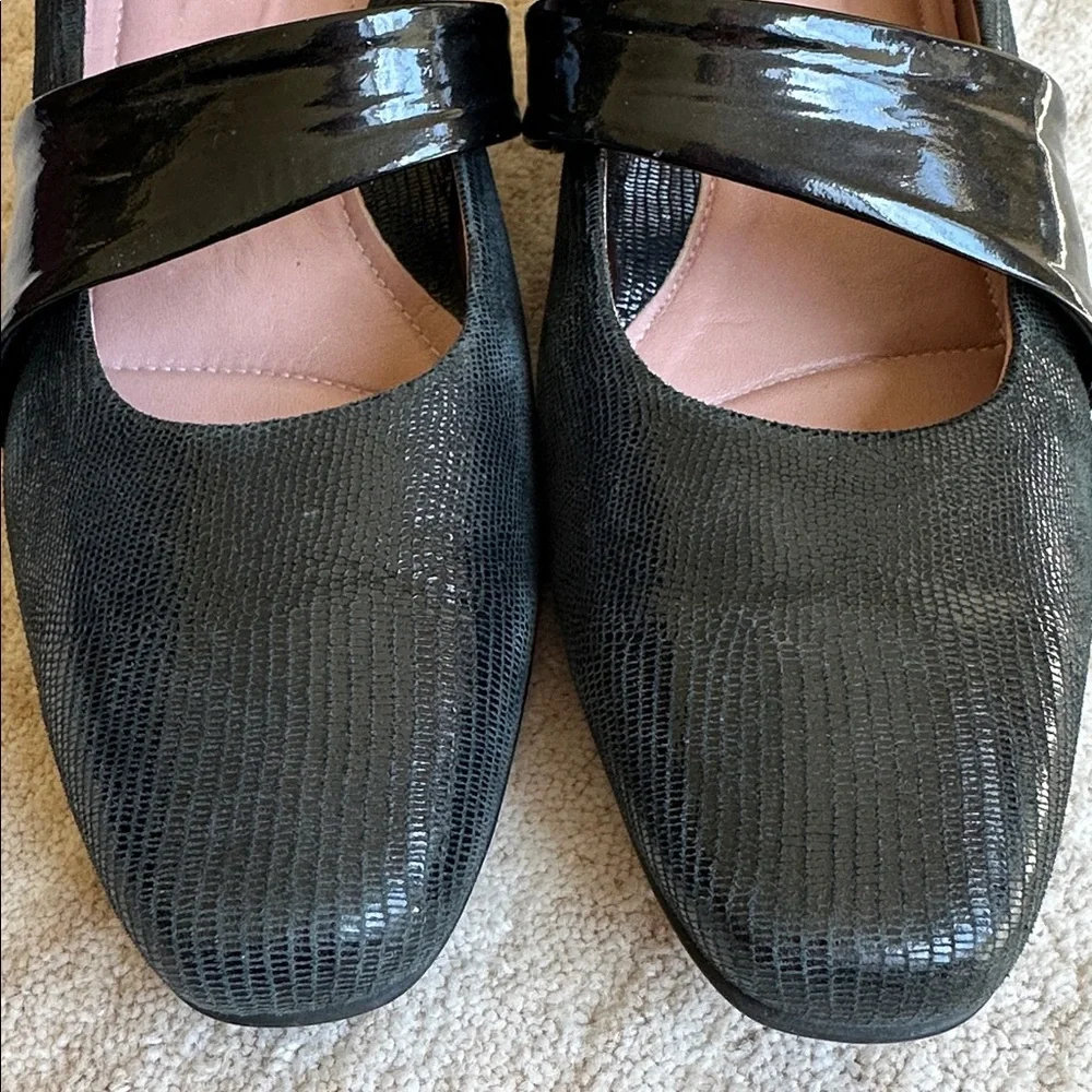 BeautiFeel Victoria Luminous Suede Pump Black Black Patent EU 40 US 9-9.5
